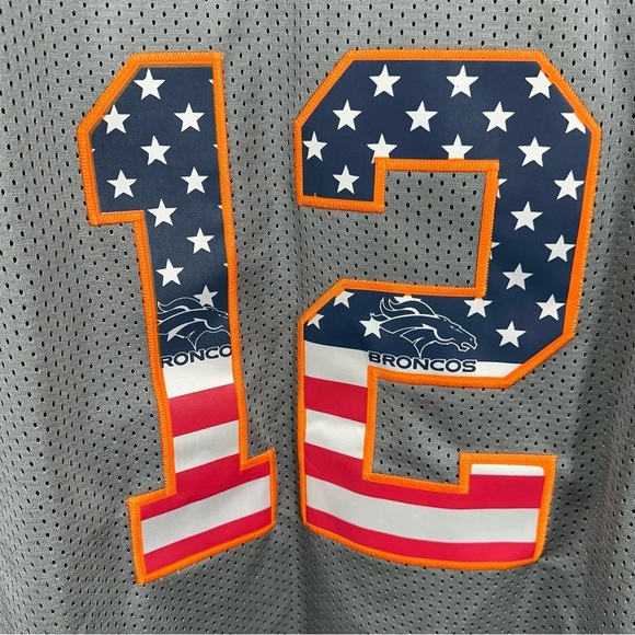 Nike On Field Size 40 Denver Broncos Salute to Service #12 Paxton Lynch Jersey - Picture 4 of 14